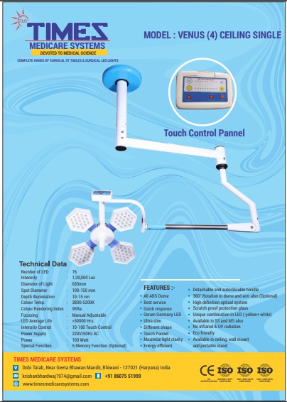 MODEL : VENUS (4) CEILING SINGLE